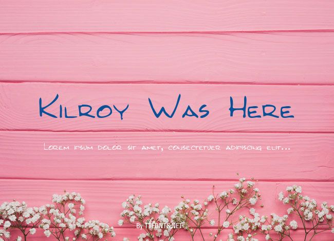 Kilroy Was Here example